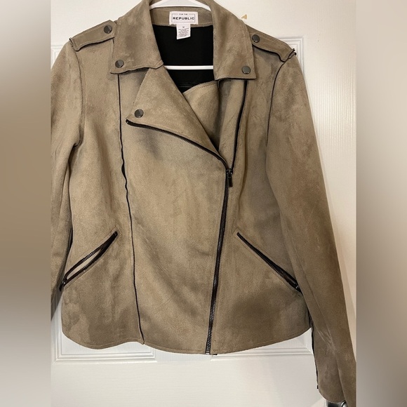 For The Republic Faux Suede Jacket - Picture 8 of 9